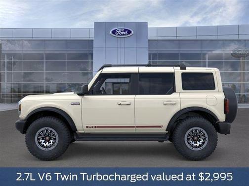 Wimbledon White 2026 Ford Bronco Outer Banks