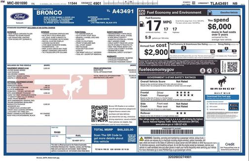 Wimbledon White 2026 Ford Bronco Outer Banks