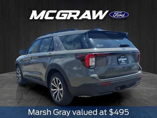 Marsh Gray 2026 Ford Explorer ST-Line