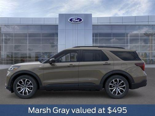 Marsh Gray 2026 Ford Explorer ST-Line