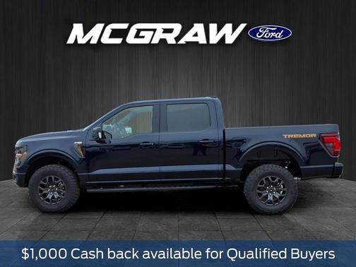 Antimatter Blue Metallic 2026 Ford F-150 Tremor
