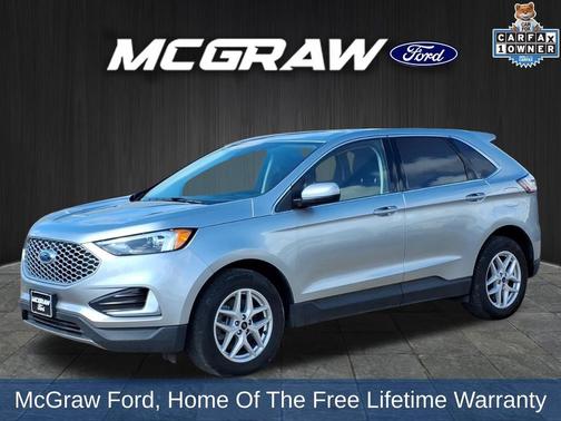 Silver Metallic 2023 Ford Edge SEL