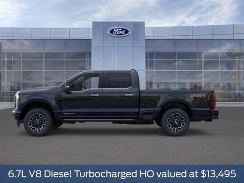 Agate Black Metallic 2026 Ford F-350 Platinum