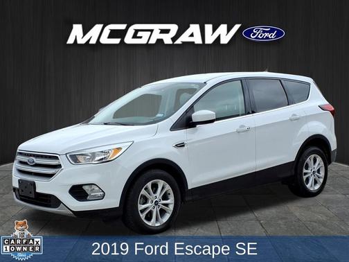 Oxford White 2019 Ford Escape SE