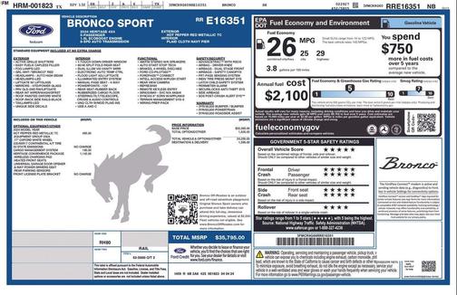 2024 Ford Bronco Sport Heritage