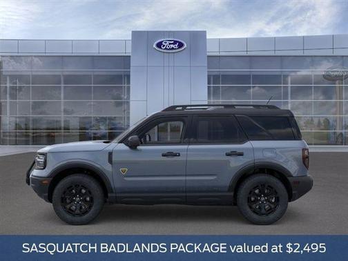 Azure Gray Metallic Tri-Coat 2026 Ford Bronco Sport Badlands