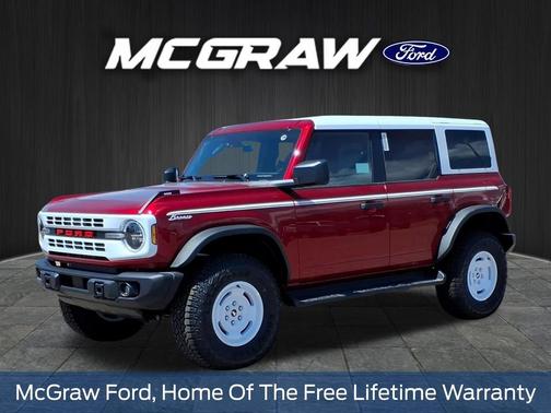 Ruby Red Metallic Tinted Clearcoat 2026 Ford Bronco Heritage Edition