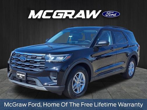 Agate Black Metallic 2026 Ford Explorer Active w/200A Pkg