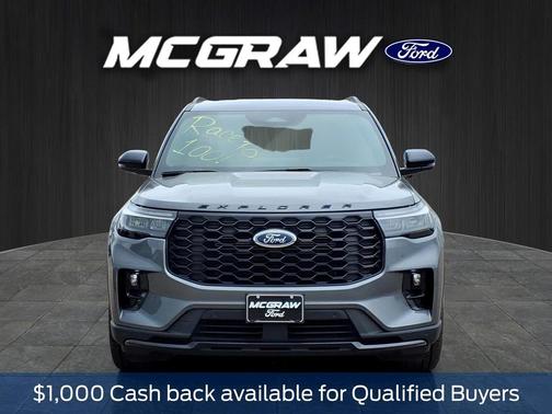 Carbonized Gray Metallic 2026 Ford Explorer ST-Line