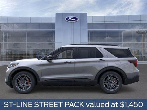 Carbonized Gray Metallic 2026 Ford Explorer ST-Line