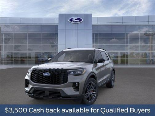 Carbonized Gray Metallic 2026 Ford Explorer ST-Line