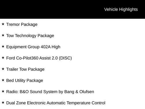 Silver Metallic 2022 Ford F-150 Tremor