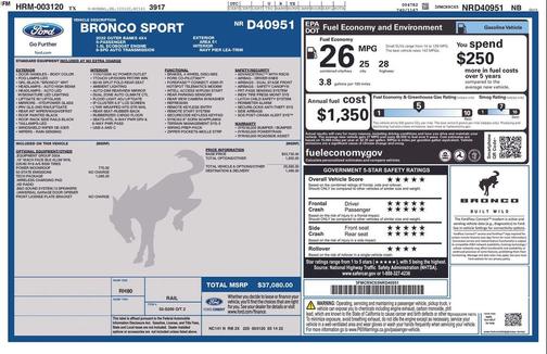 2022 Ford Bronco Sport Outer Banks