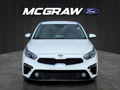 Clear White 2019 Kia Forte S
