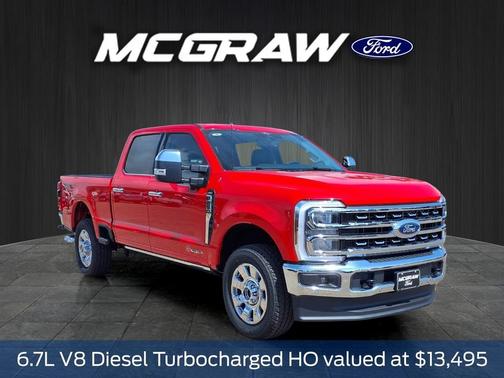 Race Red 2026 Ford F-250 Lariat