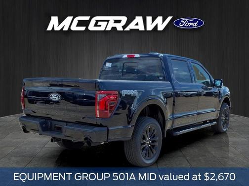 Antimatter Blue Metallic 2026 Ford F-150 Lariat