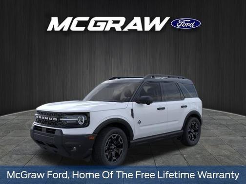 Space White Metallic 2026 Ford Bronco Sport Outer Banks
