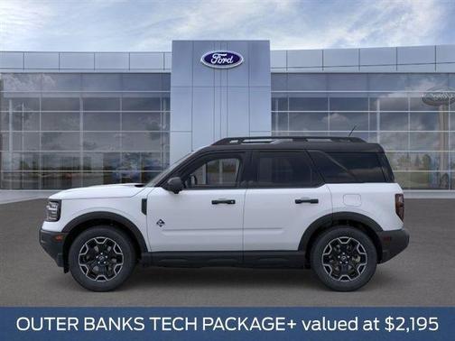 Space White Metallic 2026 Ford Bronco Sport Outer Banks