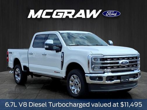 Star White Metallic Tri-Coat 2026 Ford F-250 King Ranch