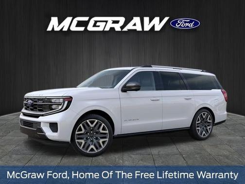 White Metallic 2027 Ford Expedition Max Platinum