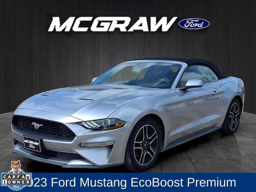 Silver Metallic 2023 Ford Mustang EcoBoost Premium