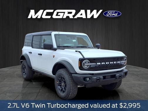Oxford White 2026 Ford Bronco Badlands