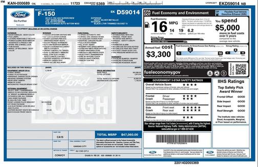 2014 Ford F-150 Lariat