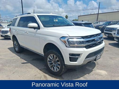 Star White Metallic Tri-Coat 2023 Ford Expedition Limited