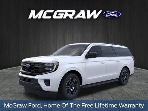 Star White Metallic Tri-Coat 2026 Ford Expedition Max Active 4x2
