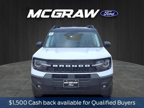 Oxford White 2025 Ford Bronco Sport Outer Banks