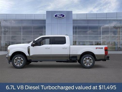 Star White Metallic Tri-Coat 2026 Ford F-250 King Ranch