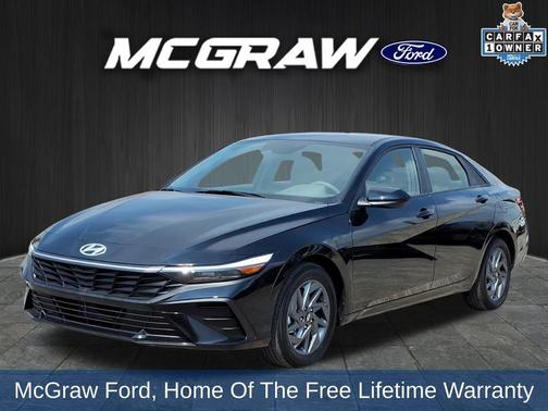 Abyss Black 2025 Hyundai ELANTRA HEV Blue