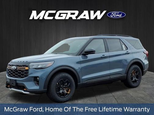 Vapor Blue Metallic 2026 Ford Explorer Tremor