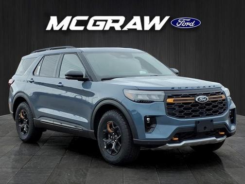 Vapor Blue Metallic 2026 Ford Explorer Tremor