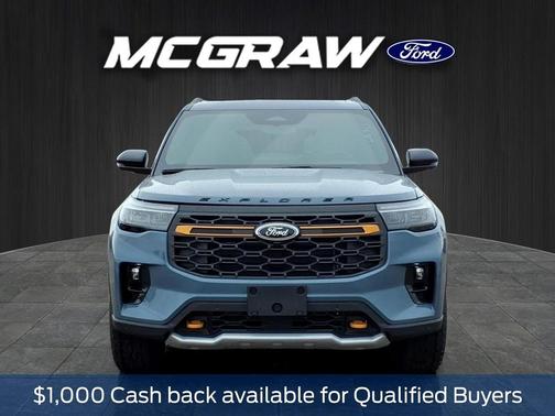 Vapor Blue Metallic 2026 Ford Explorer Tremor