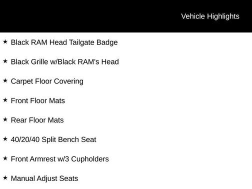 2022 RAM 1500 Tradesman