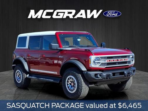 Ruby Red Metallic Tinted Clearcoat 2026 Ford Bronco Outer Banks