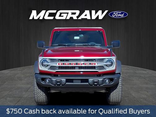 Ruby Red Metallic Tinted Clearcoat 2026 Ford Bronco Outer Banks