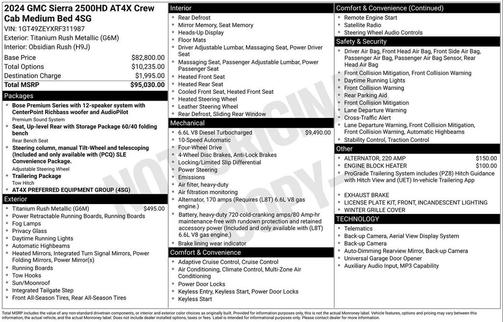 Titanium Rush Metallic 2024 GMC Sierra 2500 AT4X