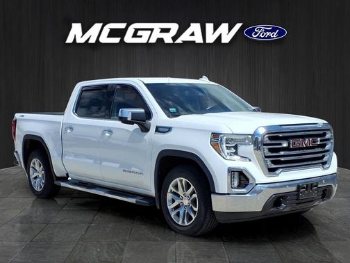 Summit White 2021 GMC Sierra 1500 SLT