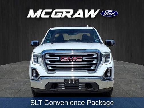 Summit White 2021 GMC Sierra 1500 SLT