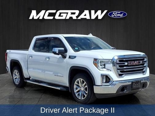 Summit White 2021 GMC Sierra 1500 SLT
