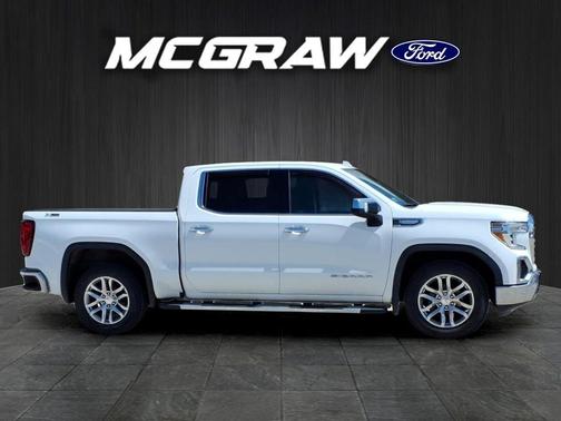 Summit White 2021 GMC Sierra 1500 SLT