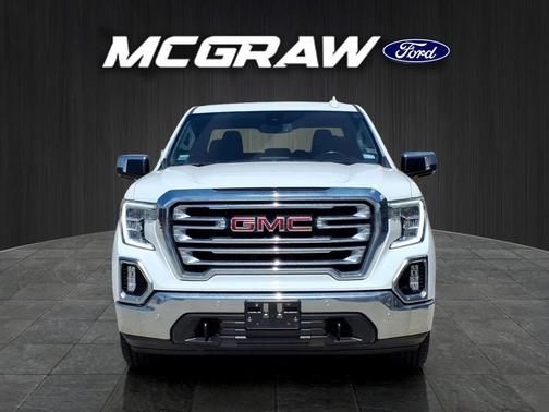 Summit White 2021 GMC Sierra 1500 SLT