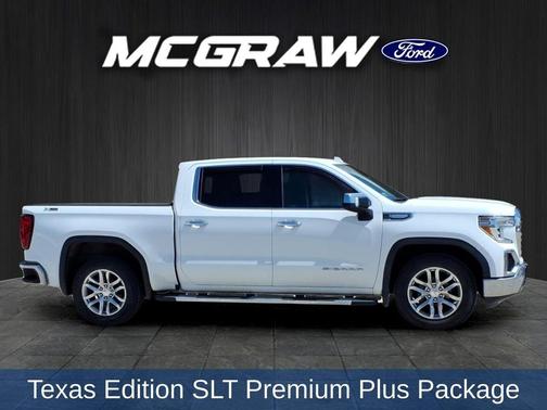 Summit White 2021 GMC Sierra 1500 SLT