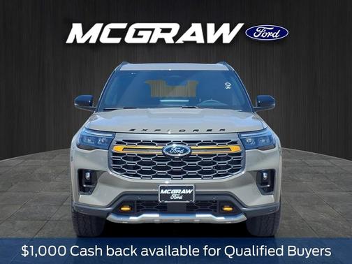Marsh Gray 2026 Ford Explorer Tremor