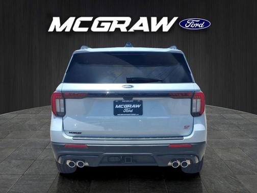 Space White Metallic 2026 Ford Explorer ST