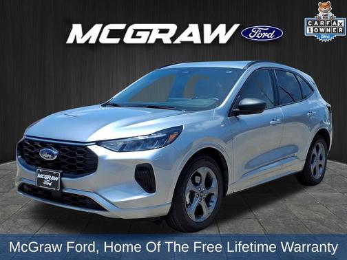 Iconic Silver Metallic 2024 Ford Escape ST-Line