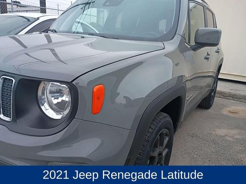 Sting-Gray Clearcoat 2021 Jeep Renegade Latitude
