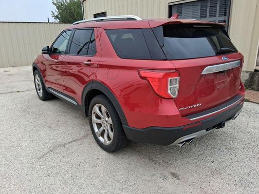 Rapid Red Metallic Tinted Clearcoat 2020 Ford Explorer Platinum